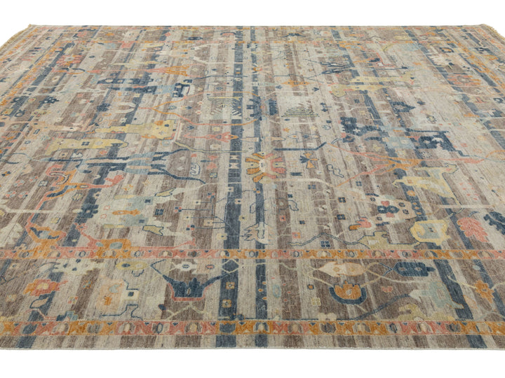 Modern Bidjar Wool Rug 10 X 14