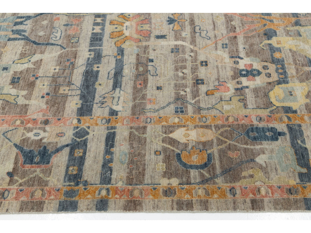 Modern Bidjar Wool Rug 10 X 14