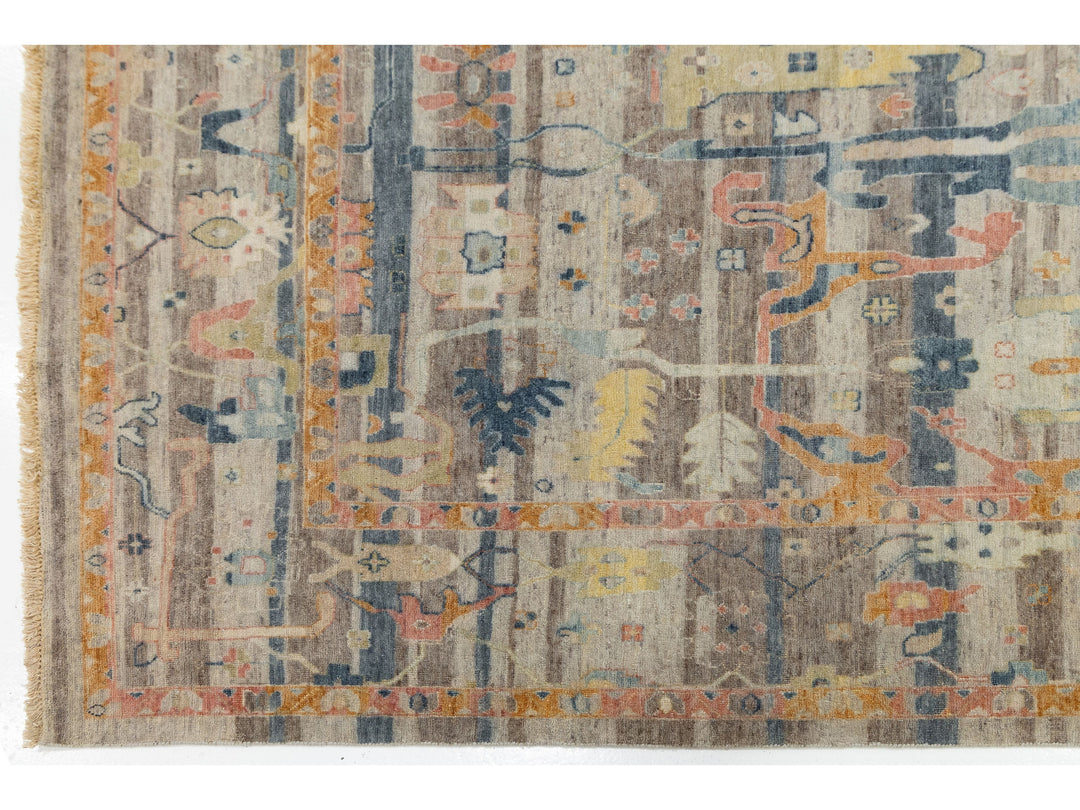 Modern Bidjar Wool Rug 10 X 14
