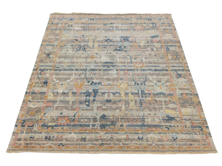 Modern Bidjar Wool Rug 10 X 14
