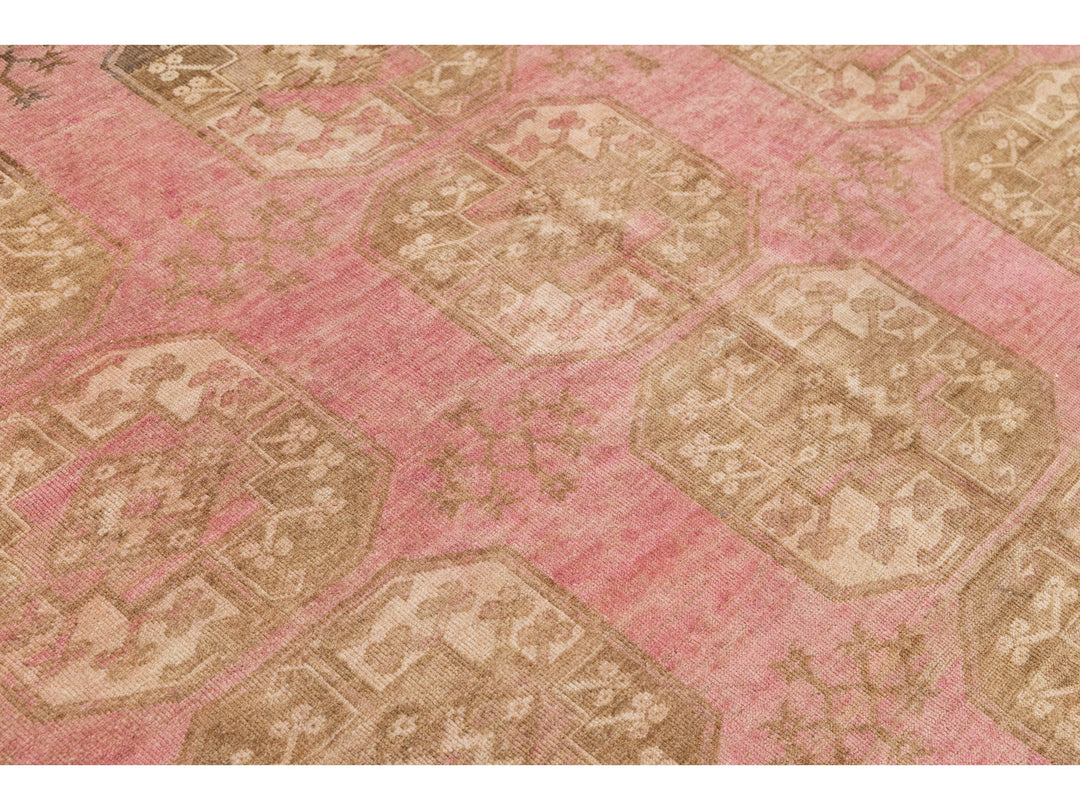 Antique Turkmen Wool Rug 9 X 11