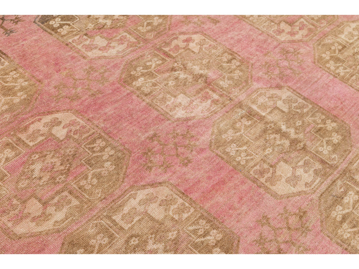 Antique Turkmen Wool Rug 9 X 11