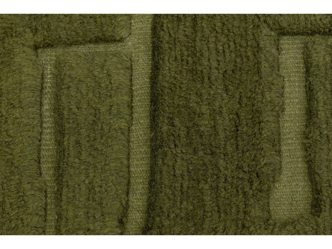 Modern Moroccan Wool Rug 12 X 15