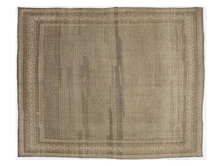 Antique Tabriz Wool Rug 10 X 13