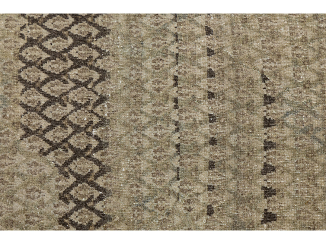 Antique Tabriz Wool Rug 10 X 13
