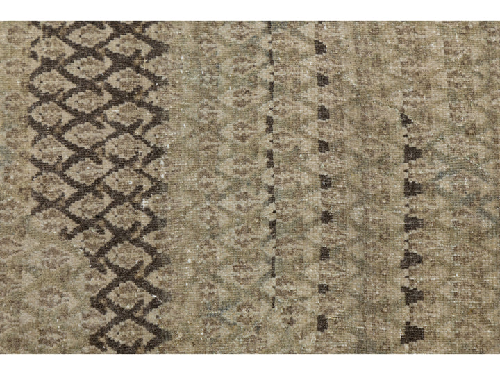 Antique Tabriz Wool Rug 10 X 13