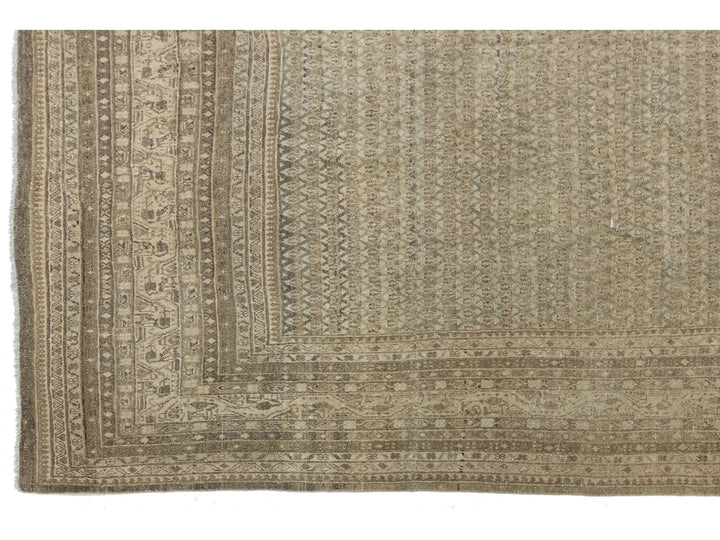 Antique Tabriz Wool Rug 10 X 13