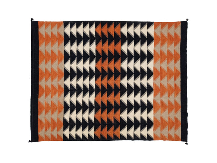 Modern Navajo Wool Rug 9 X 12