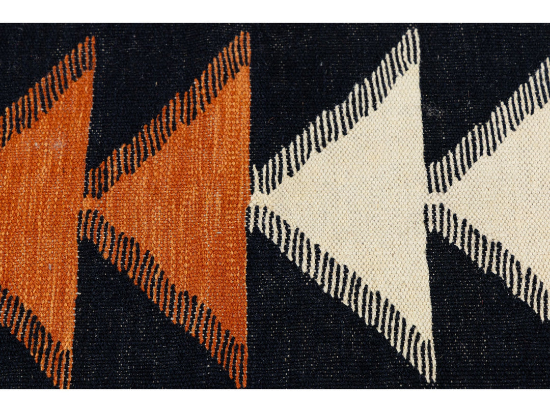 Modern Navajo Wool Rug 9 X 12