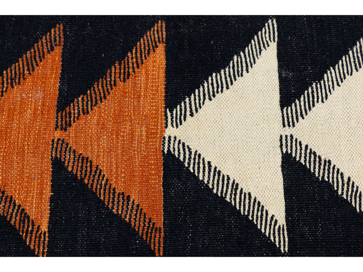 Modern Navajo Wool Rug 9 X 12