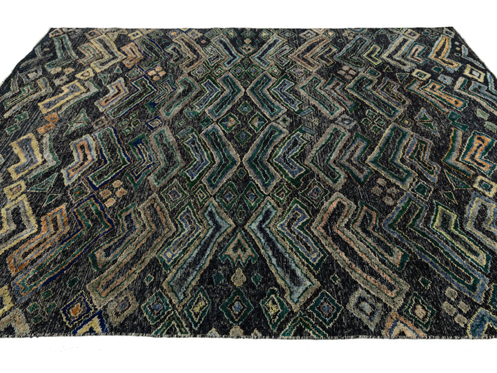 Modern Tulu Wool Rug 8 X 10