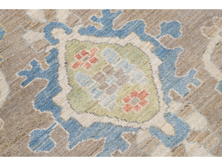 Modern Sultanabad Wool Rug 11 X 14