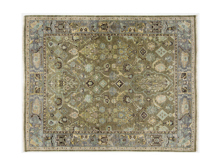 Modern Heriz Wool Rug 8 X 10