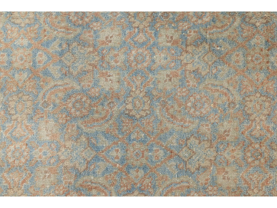 Antique Tabriz Wool Rug 14 X 21