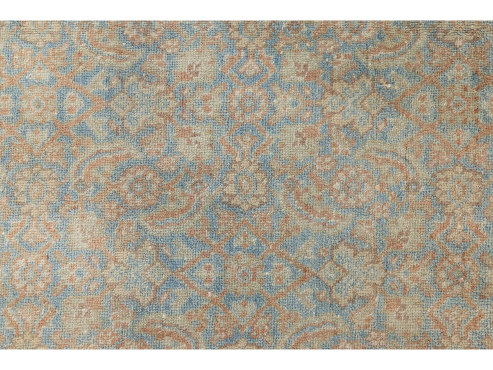 Antique Tabriz Wool Rug 14 X 21