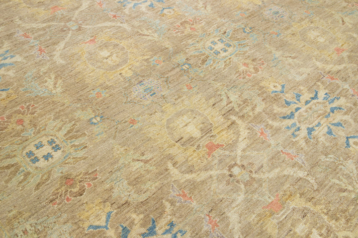 Modern Sultanabad Wool Rug 12 X 16