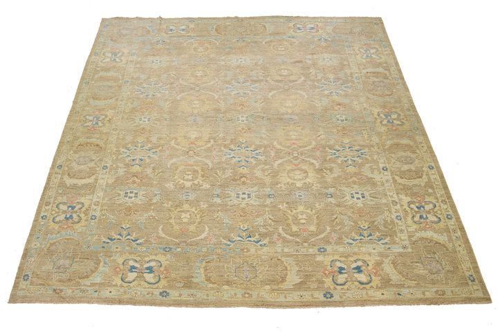Modern Sultanabad Wool Rug 12 X 16