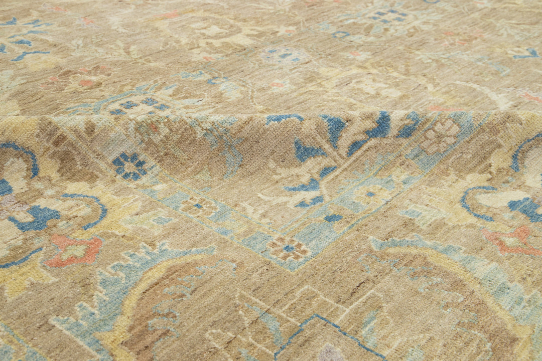 Modern Sultanabad Wool Rug 12 X 16