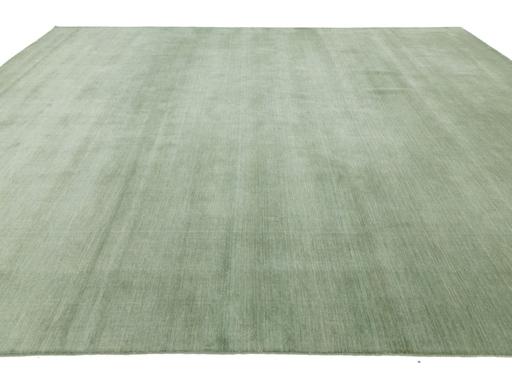 Modern Gabbeh Wool Rug 12 X 15