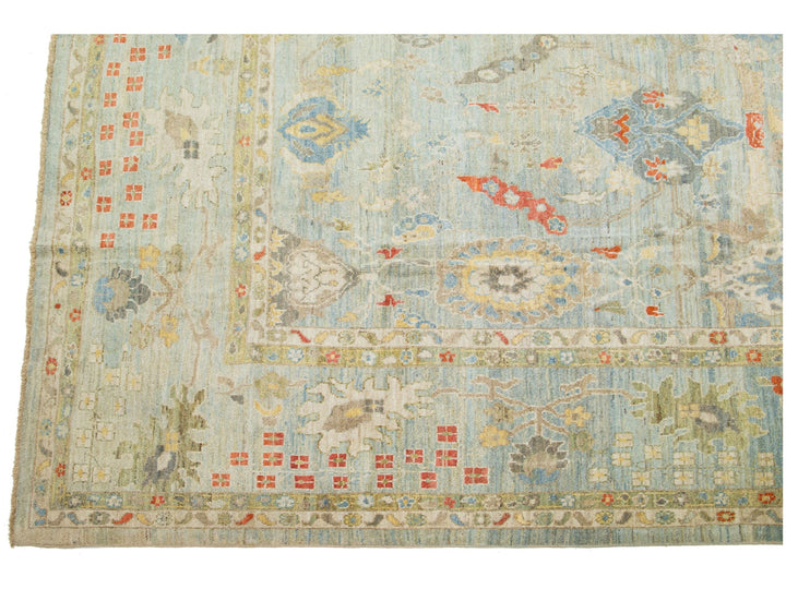 Modern Sultanabad Rug 13 X 21
