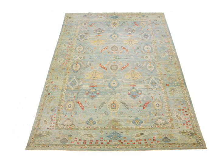 Modern Sultanabad Rug 13 X 21