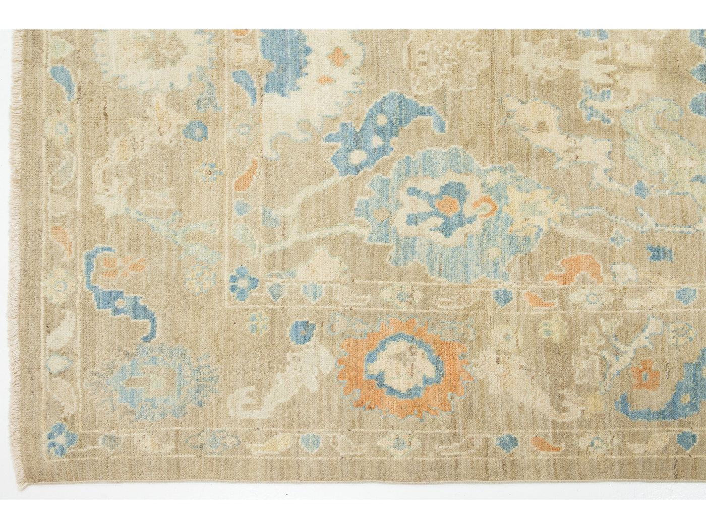 Modern Sultanabad Wool Rug 6 X 9