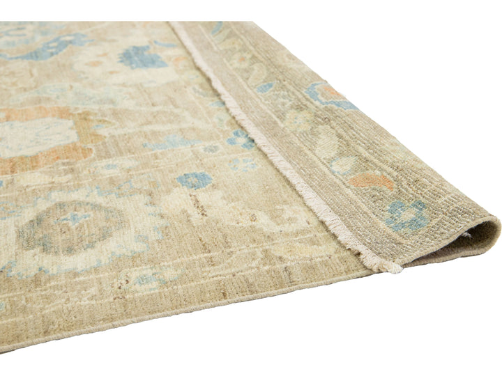 Modern Sultanabad Wool Rug 6 X 9