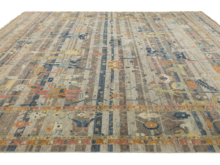 Modern Bidjar Wool Rug 12 X 15