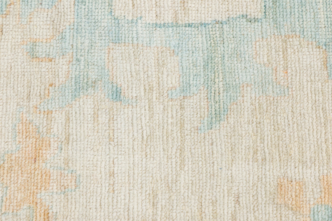 Modern Oushak Wool Rug 14 X 17