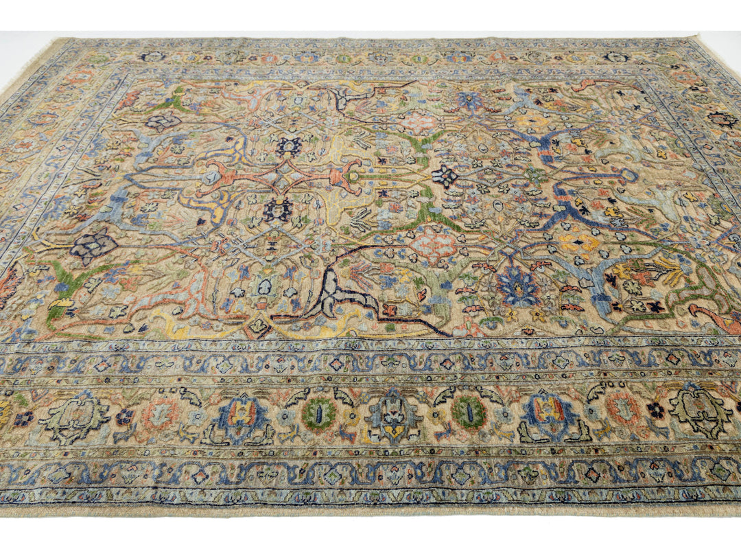 Modern Bidjar Wool Rug 9 X 12