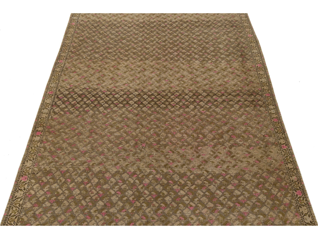 Antique Karadagh Wool Runner 5 X 10