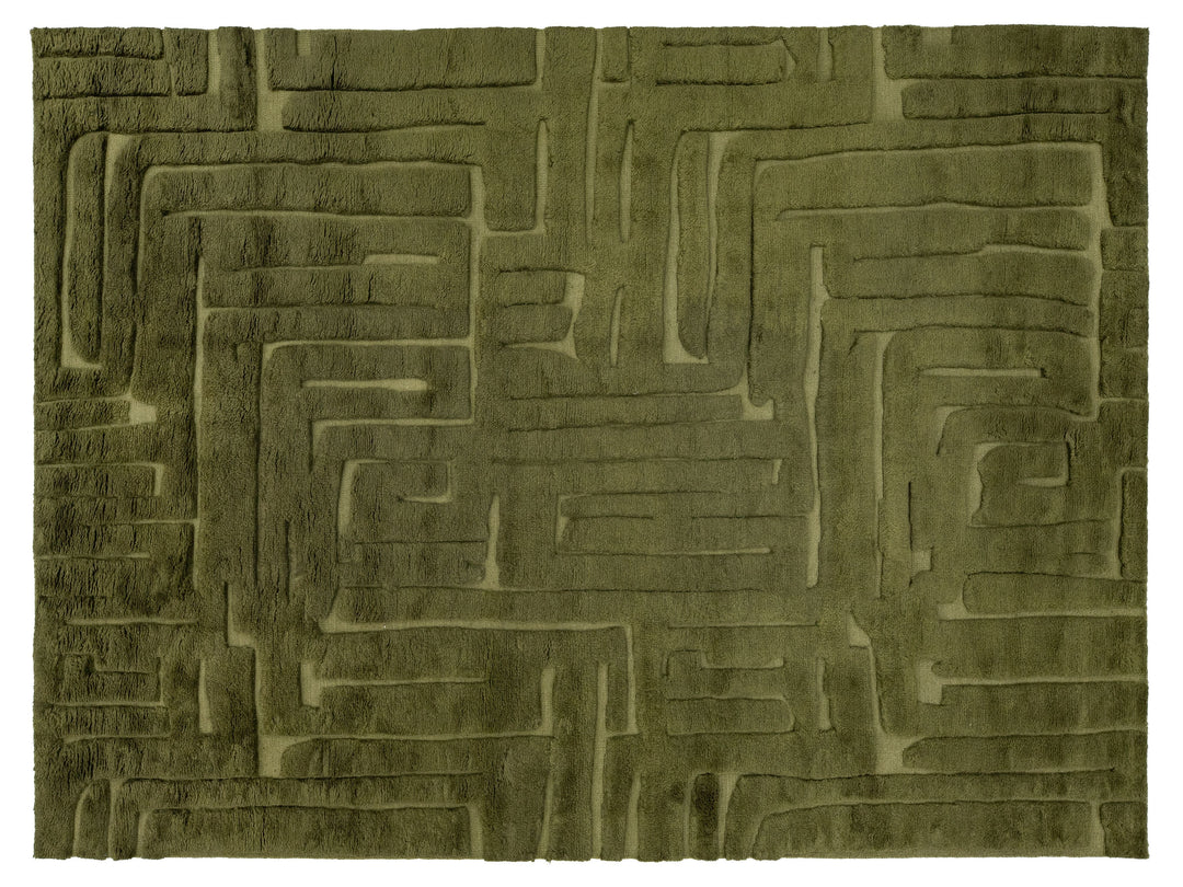 Modern Moroccan Wool Rug 9 X 12