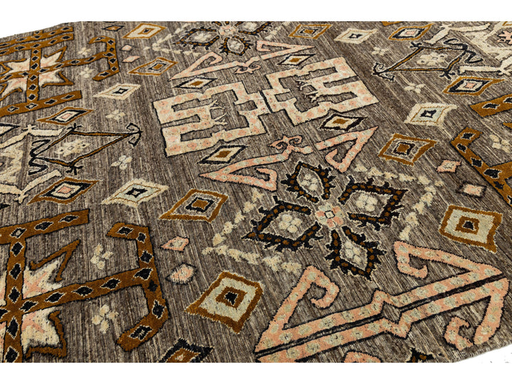 Modern Tulu Wool Rug 9 X 12
