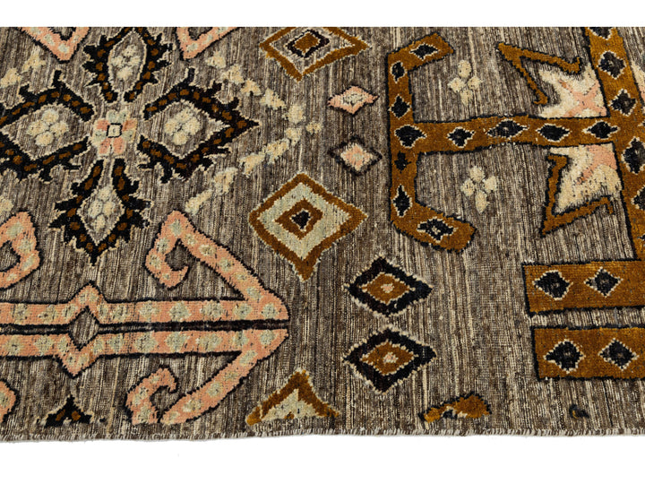 Modern Tulu Wool Rug 9 X 12