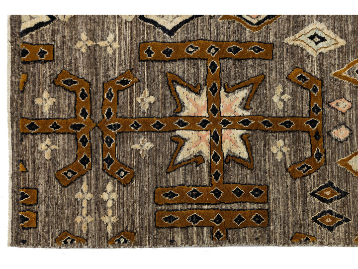 Modern Tulu Wool Rug 9 X 12