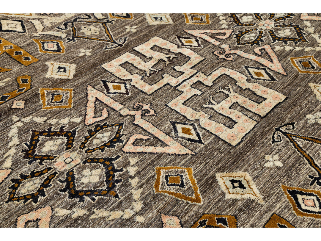 Modern Tulu Wool Rug 9 X 12