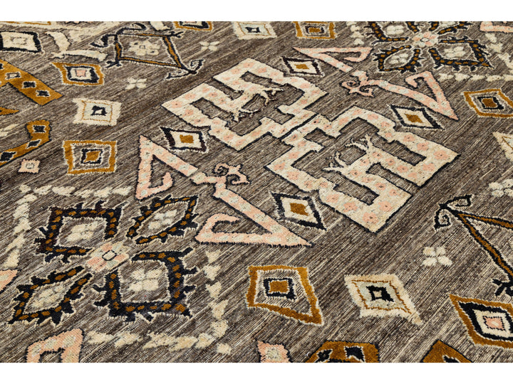Modern Tulu Wool Rug 9 X 12