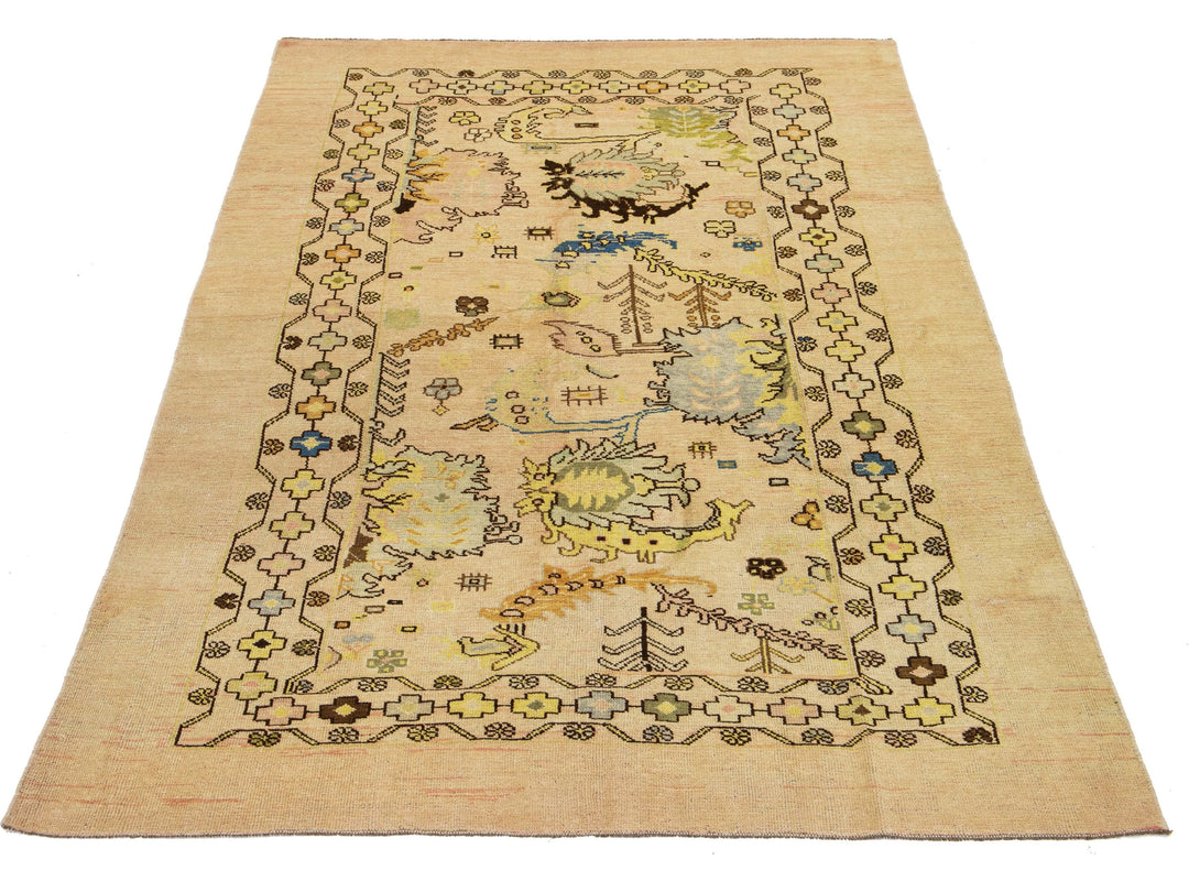Modern Revival Wool Rug 7 X 10
