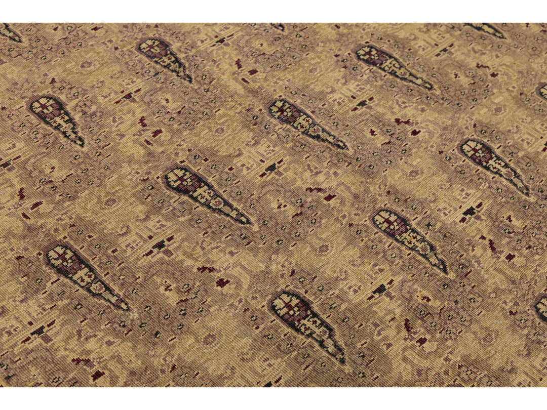 Antique Persian Amritsar Wool Rug 8 X 11