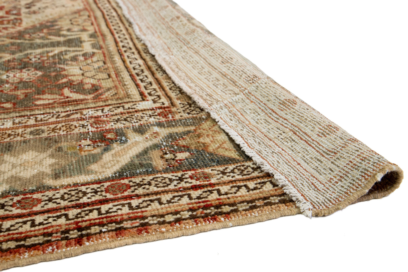 Antique Mahal Wool Rug 10 X 13