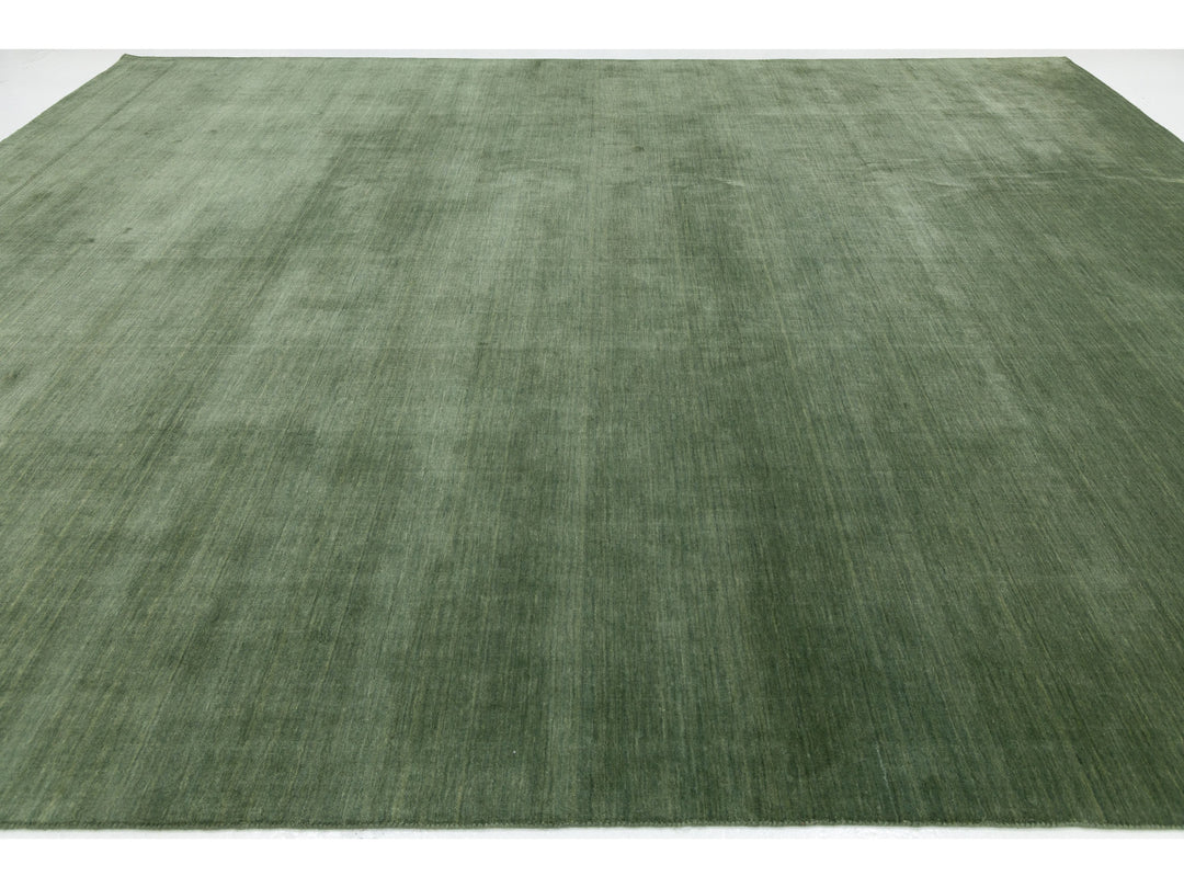 Modern Gabbeh Wool Rug 12 X 15