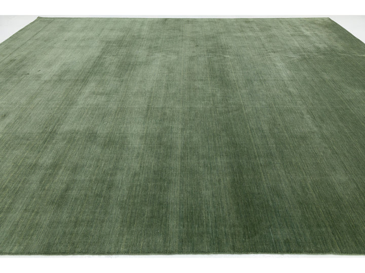 Modern Gabbeh Wool Rug 12 X 15