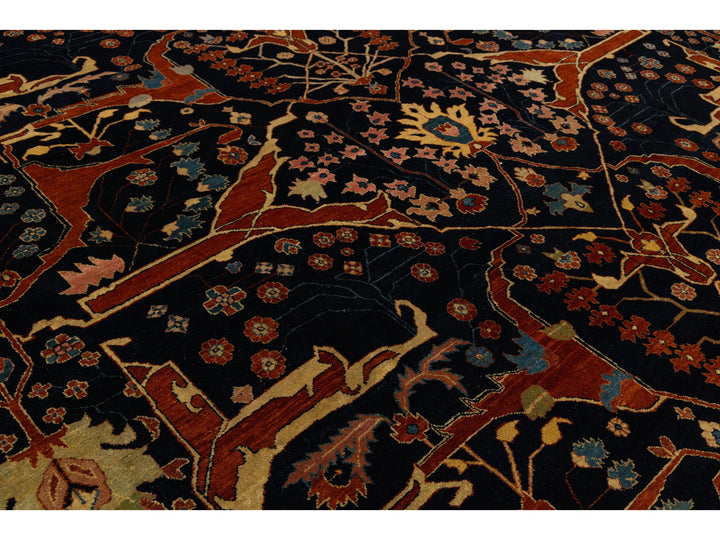 Modern Bidjar Wool Rug 16 X 25