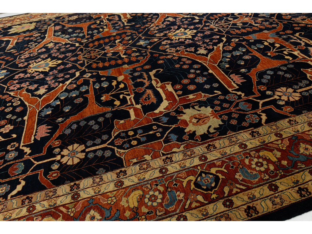 Modern Bidjar Wool Rug 16 X 25