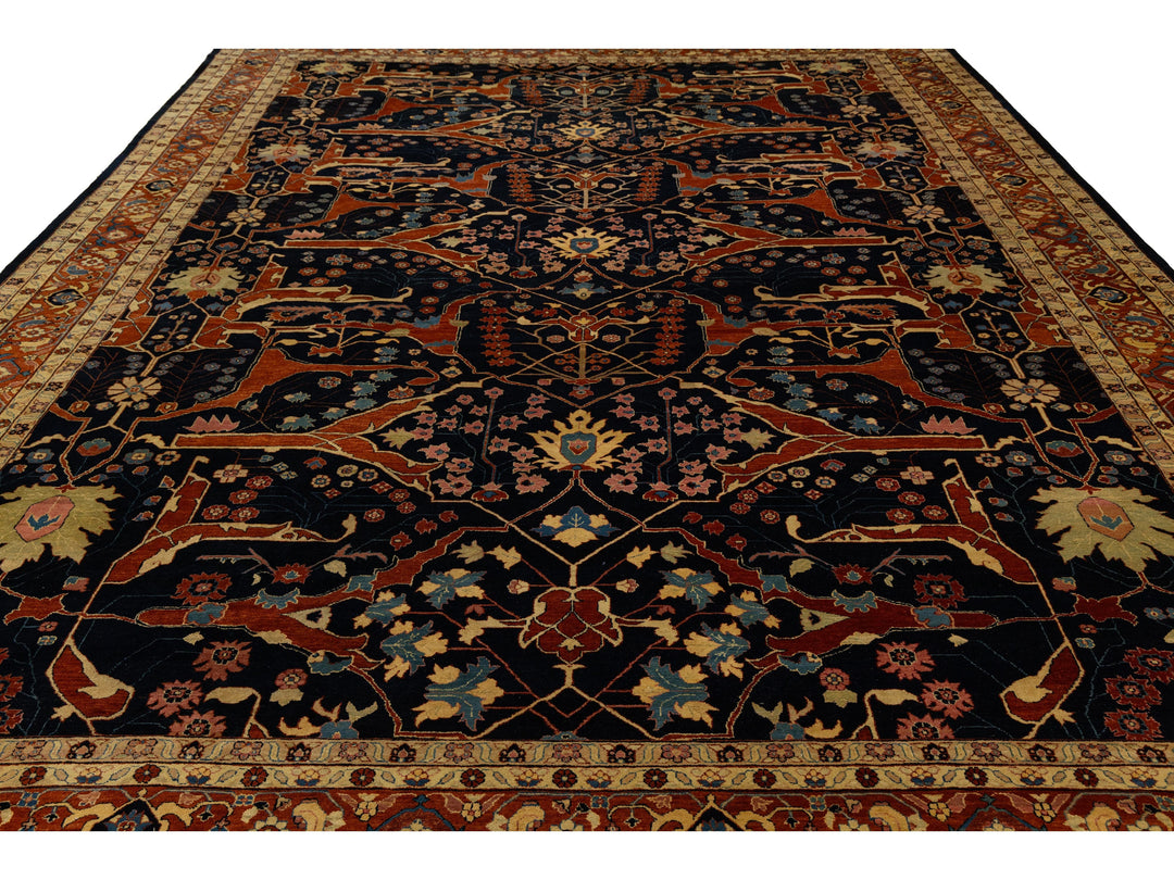 Modern Bidjar Wool Rug 16 X 25