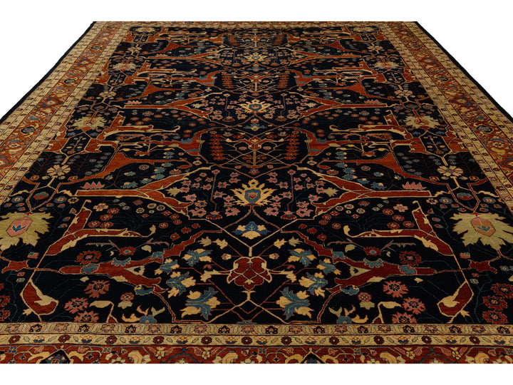 Modern Bidjar Wool Rug 16 X 25