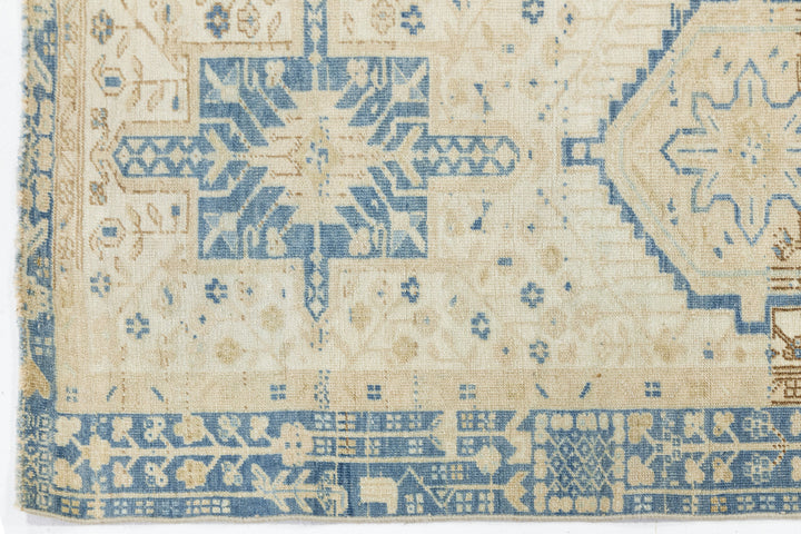 Antique Heriz Wool Runner 3 X 14