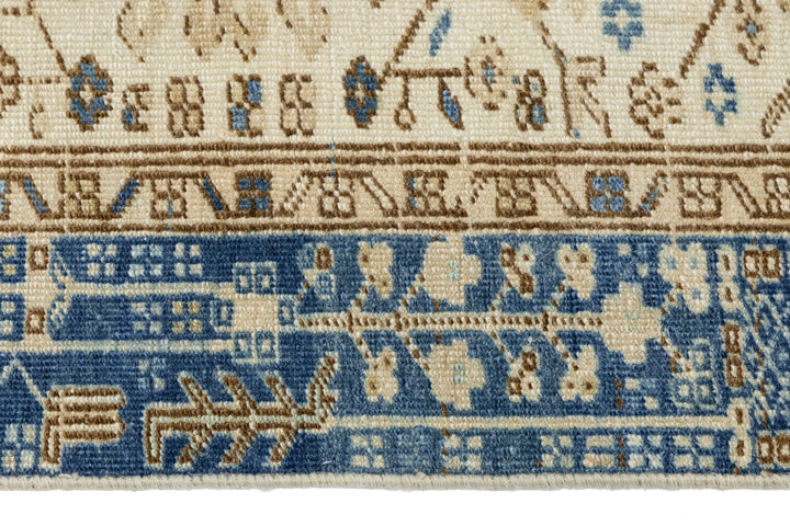 Antique Heriz Wool Runner 3 X 14