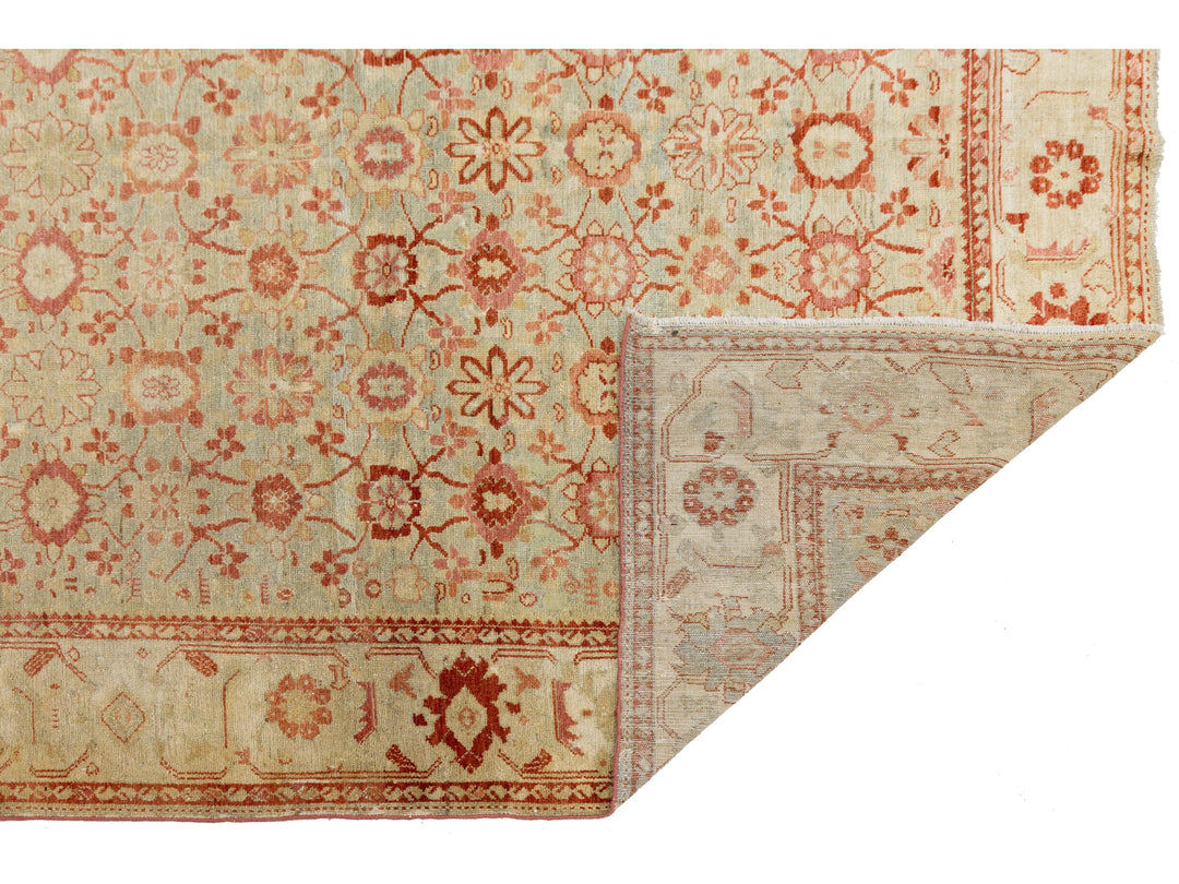 Antique Malayer Wool Rug 7 X 11