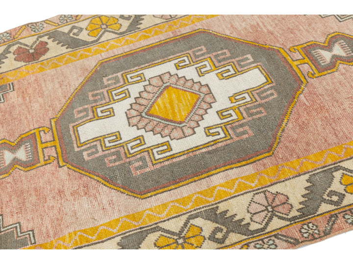 Vintage Kars Wool Rug 3 X 6